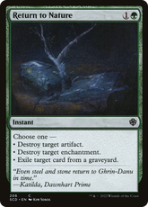 Retorno à Natureza / Return to Nature - Magic: The Gathering - MoxLand